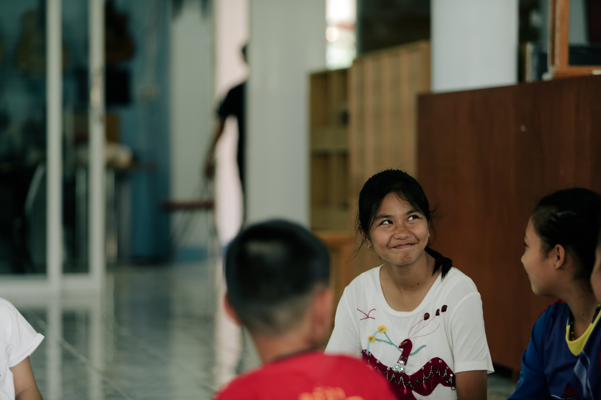 Photo of a girl with her friends in Imagine Thailand
