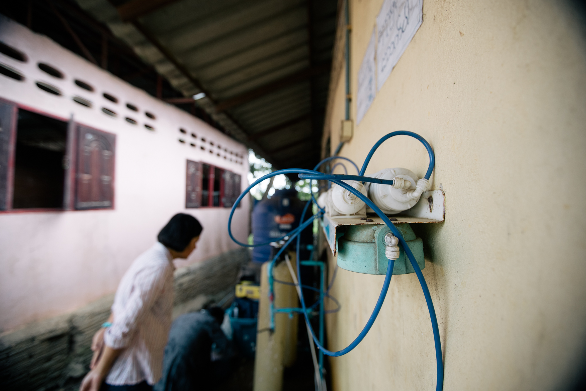 Photo of a water filter at Imagine Thailand.