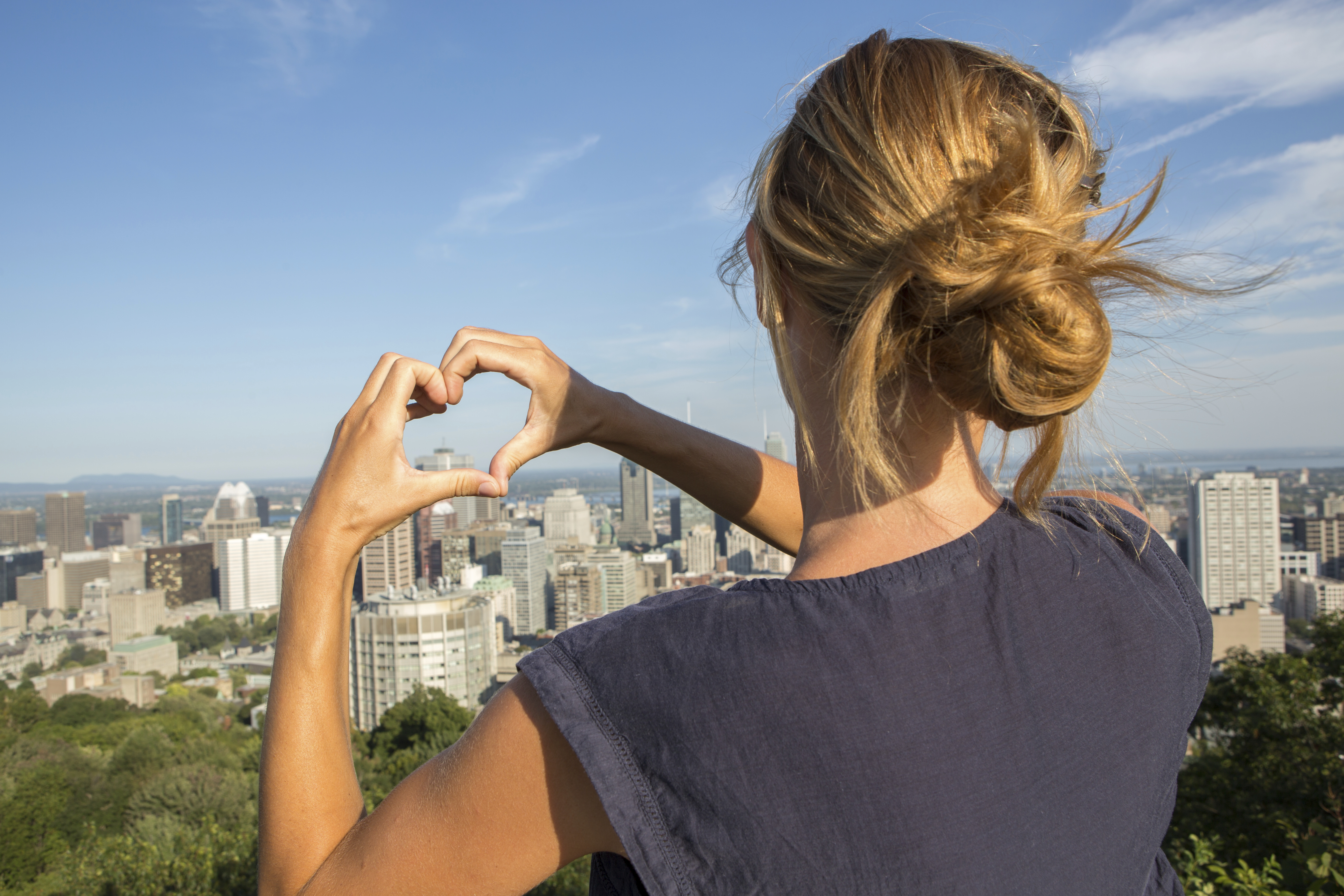 Girl Loving Montreal Canada