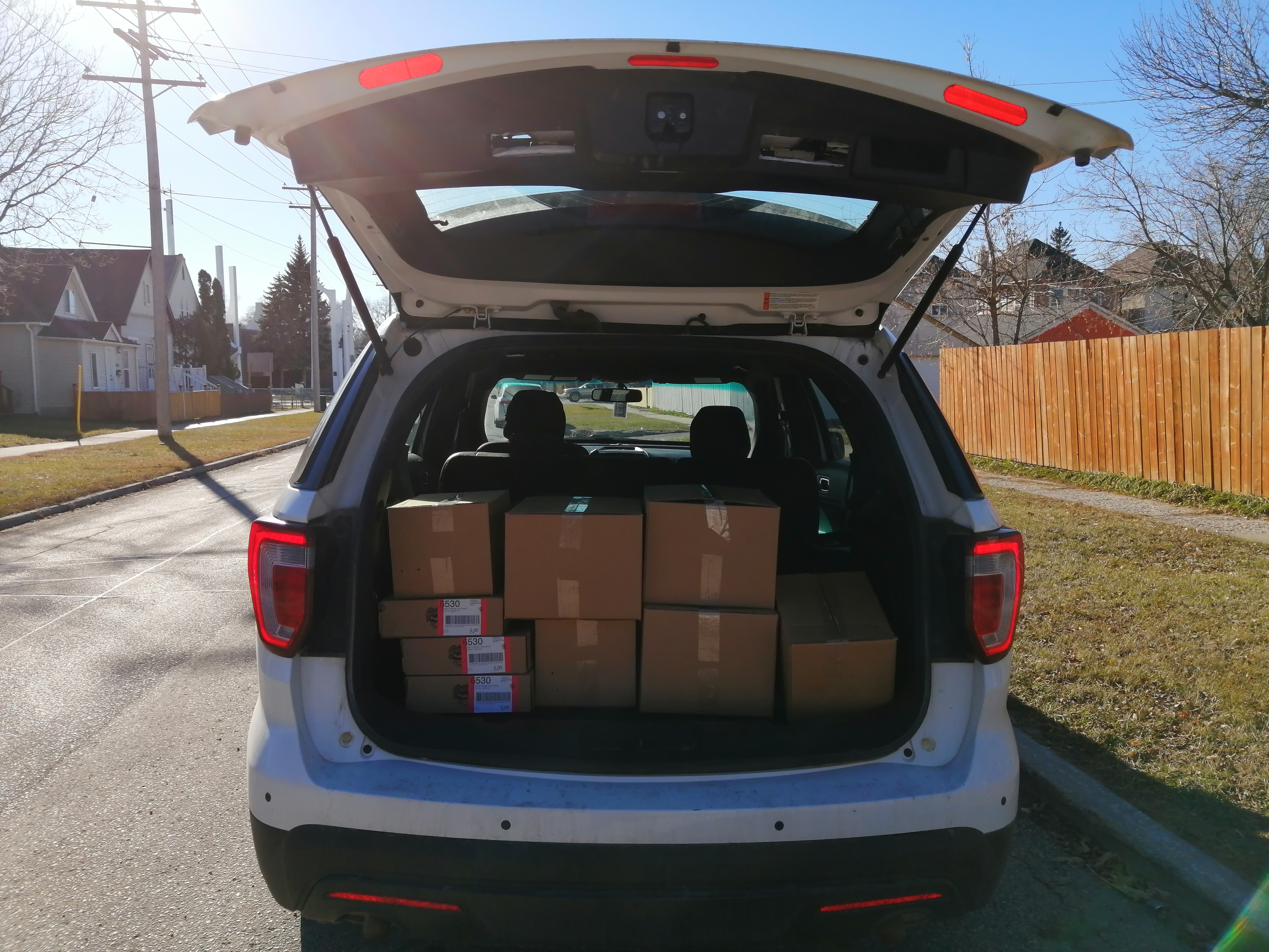 Food Delivery in those in need in Winnipeg - Anna Morgante