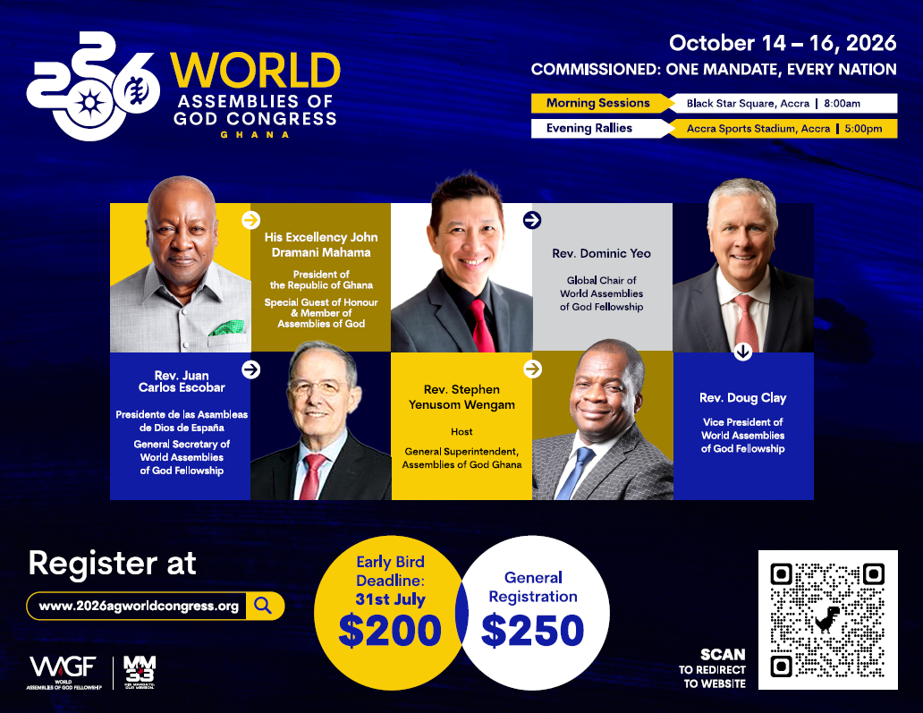 Information on World Assemblies of God Congress in Ghana.