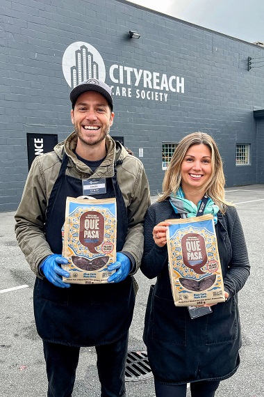 Photo of Simon Gau and Suzie Javidan.