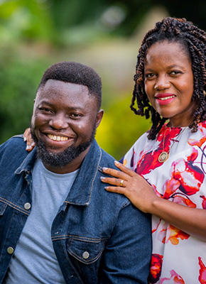 pastor Julius Rwotlonyo and his wife Vernita