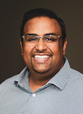 Pastor Chris Padiath smiling