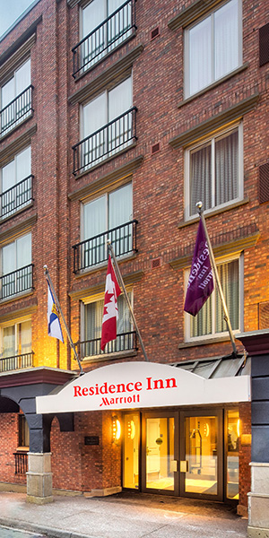 The Hollis hotel in downtown Hallifax