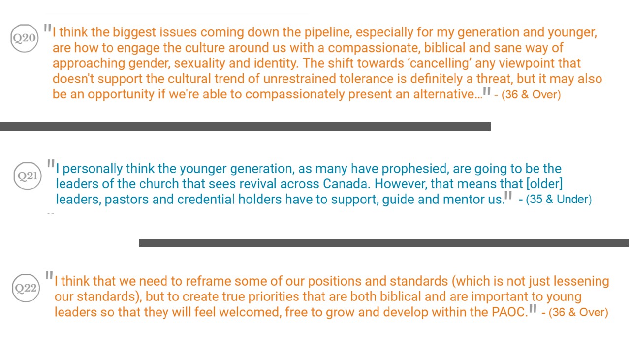 Strategic Vision Committee Survey Highlights (slide 6)